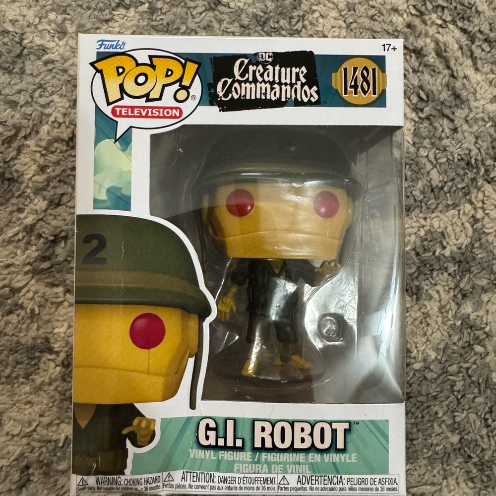 Funko Pop! Creature commandos G.I. Robot #1481